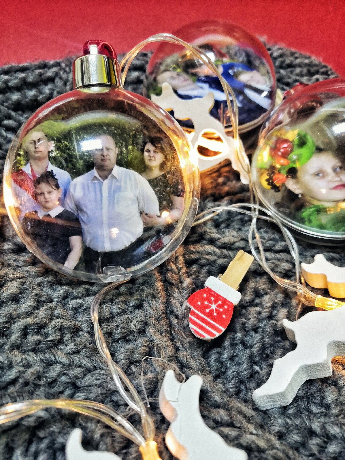 новогодний шар, новогодний, новогодние игрушки, елочная игрушка шар, шар с фотографией