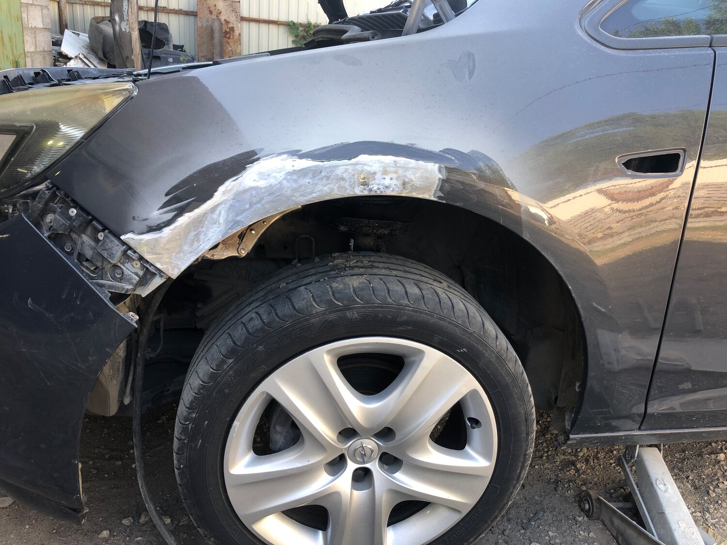 автомобиль, авто, восстановление колесных арок, фольксваген гольф плюс 2011 арки колеса, накладки на арки колес ситроен с5 2009