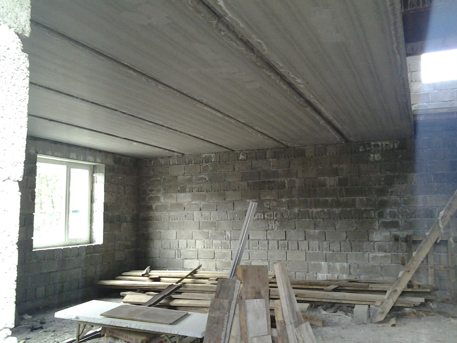 Строительство дома из бетонных блоков