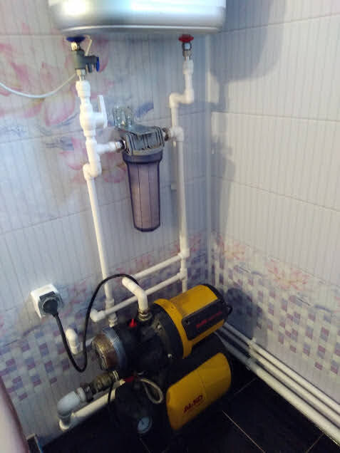 водоснабжение, водоснабжение частного дома, оборудование, насосная станция, отопление