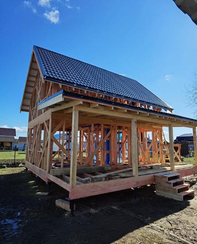 Строительство каркасного дома