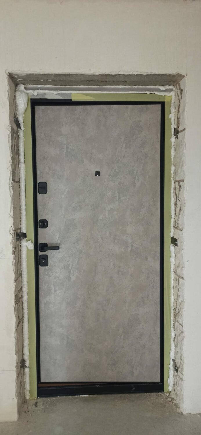 Некачественная установка входной двери - 84 фото