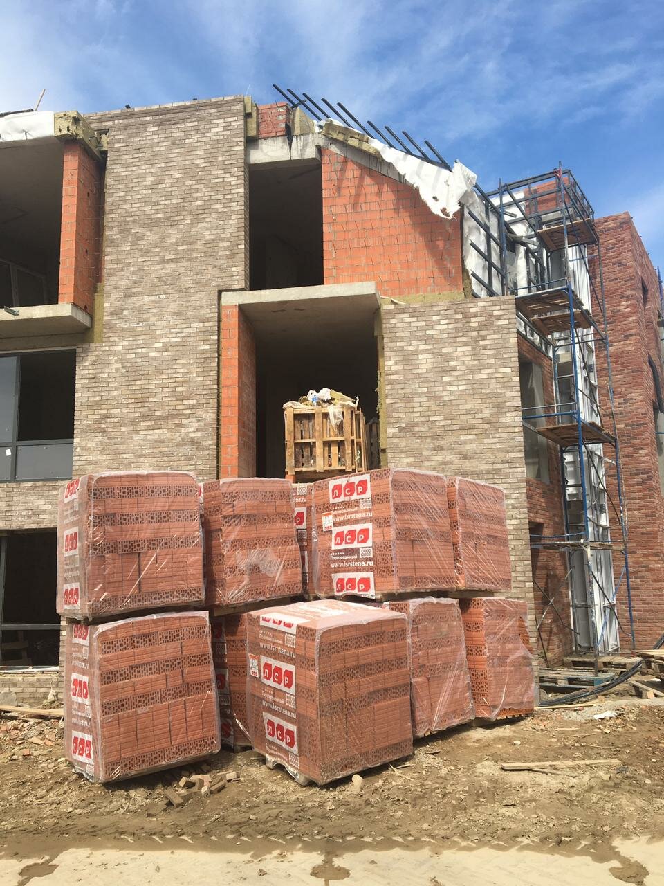 строительство, строительный блок, строительный, керамический кирпич, перекрытия в доме из кирпича