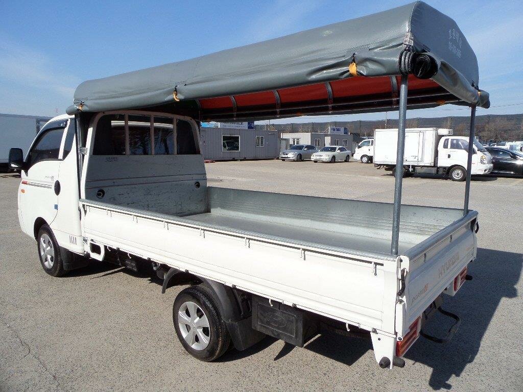 бортовой тент на портер 2, hyundai porter, hyundai porter 2 без тент, кузов бортовой портер 1, мазда бонго тент