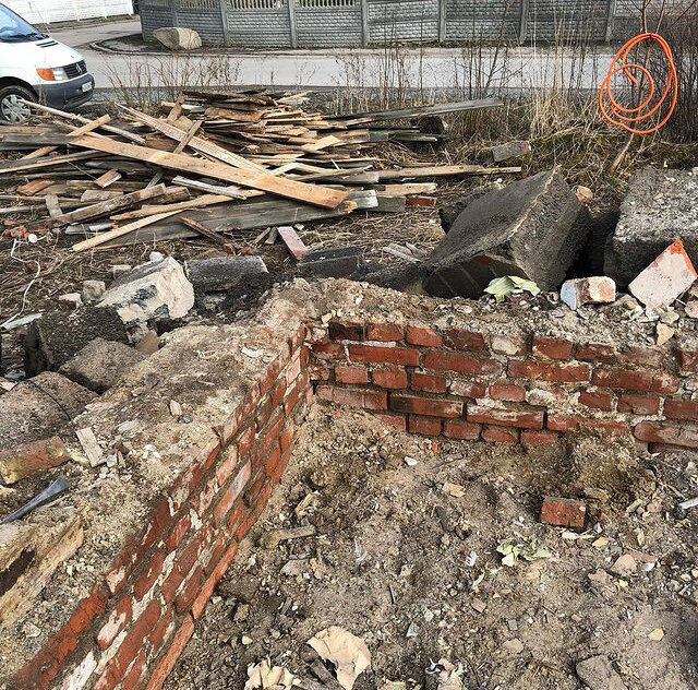 Демонтаж фундаментов