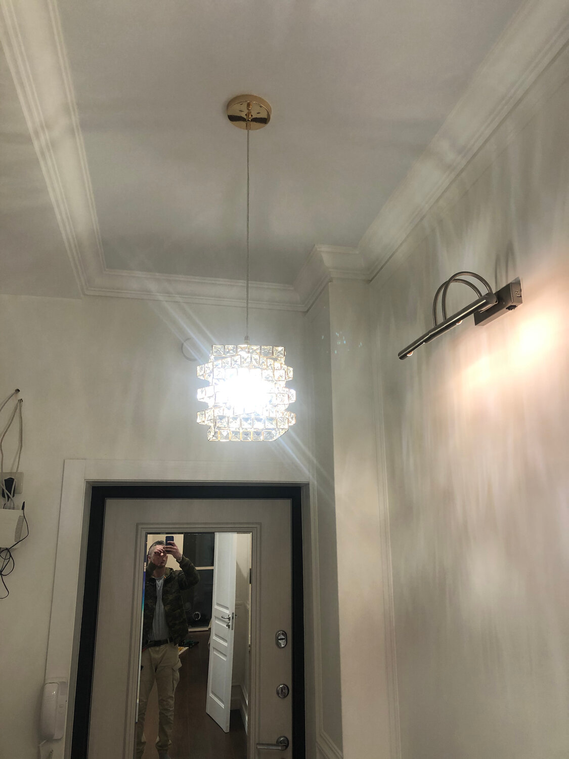 люстра для прихожей, маленькие люстры для прихожей, люстры в стиле, люстра, люстры хрустальные в коридор