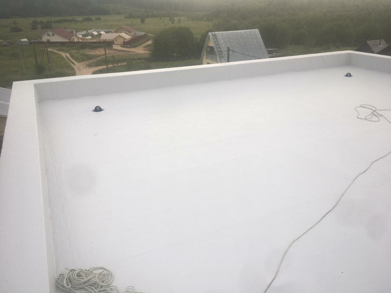 Ремонт кровли из сэндвич панелей мембраной пвх - 96 фото