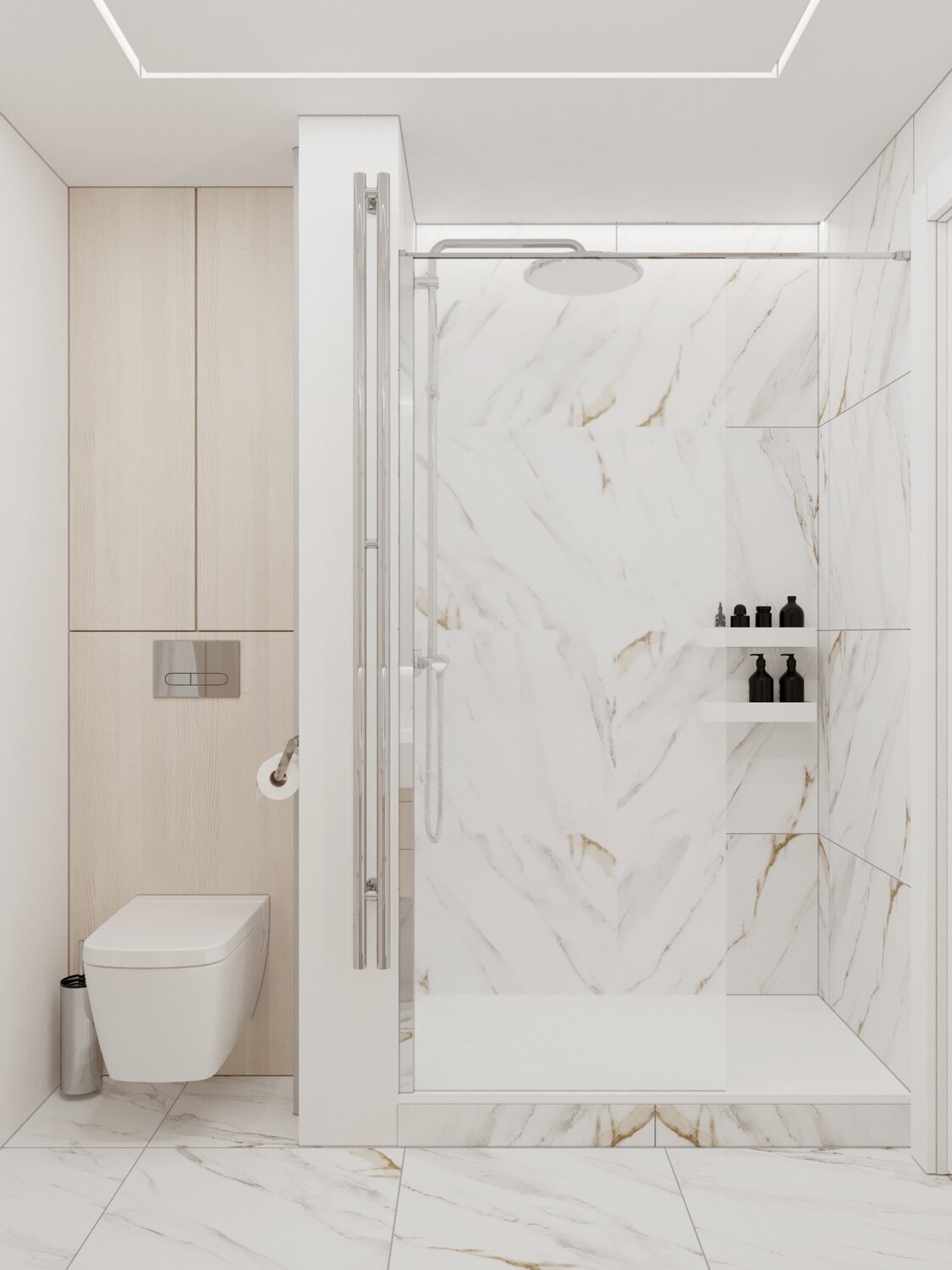 ванная комната, керамогранит kerama marazzi монте тиберио, ванная комната современная, интерьер ванной, интерьер санузла