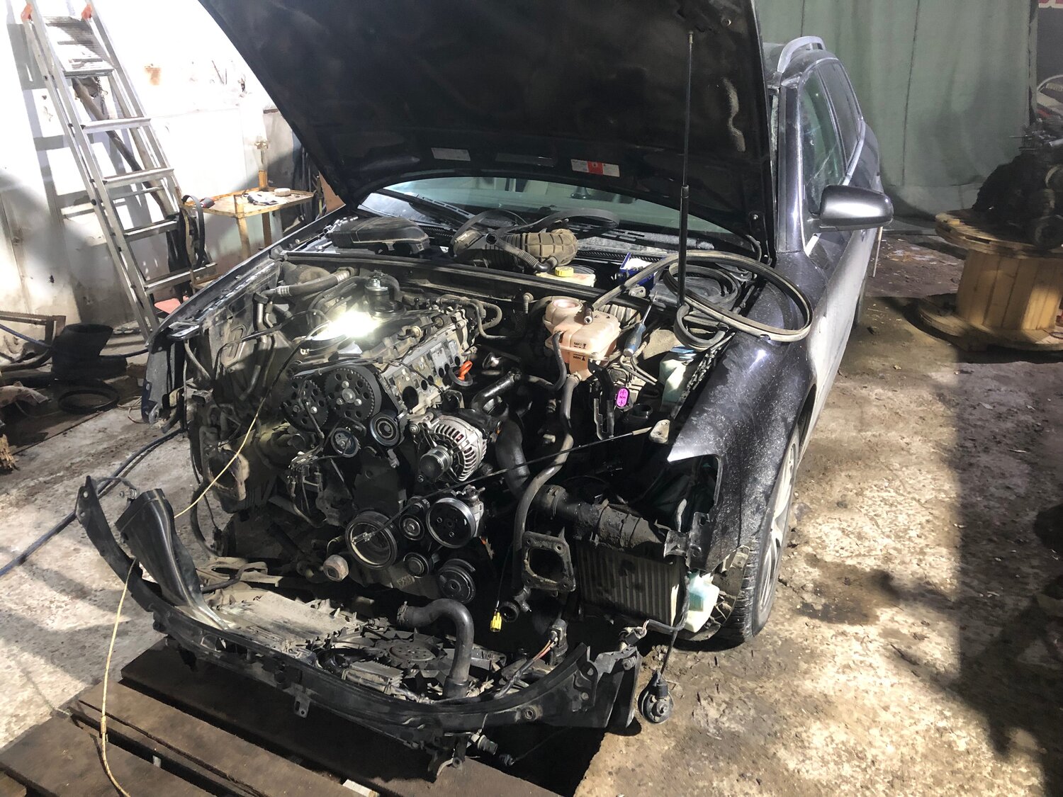 ауди аллроад 2.7 битурбо, p0411 audi a4 b6, свап в audi a4 b6, распил ауди а8 д2, audi 2.7 biturbo