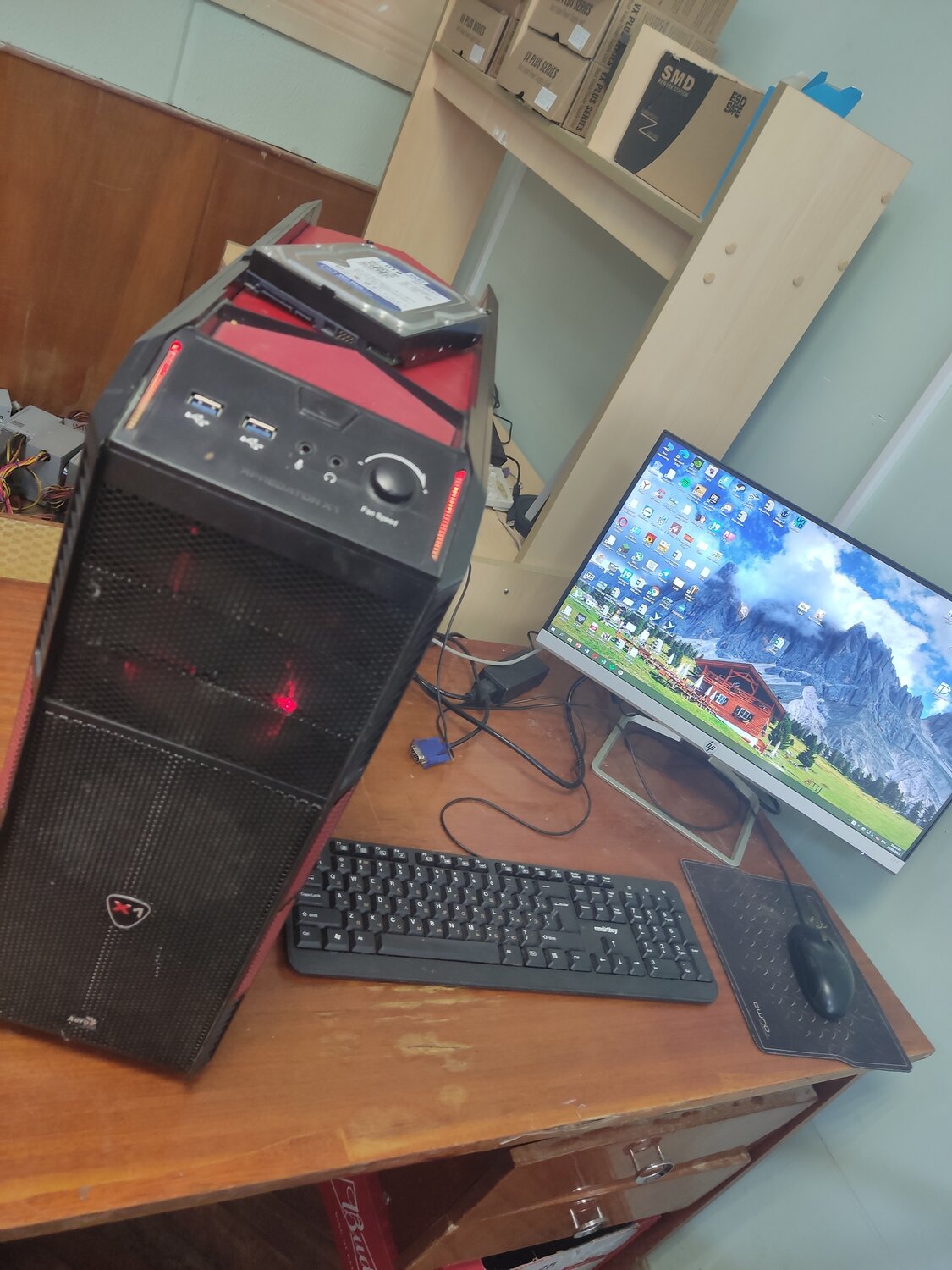 игровой комп, пк игровой, системный блок игровой, компьютер игровой, осень игровой компьютер
