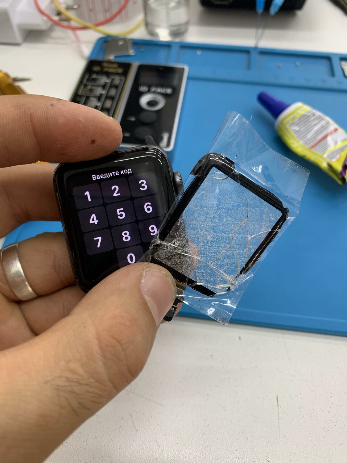 apple watch, apple watch 5, калькулятор apple watch, сотовый телефон, мобильный телефон