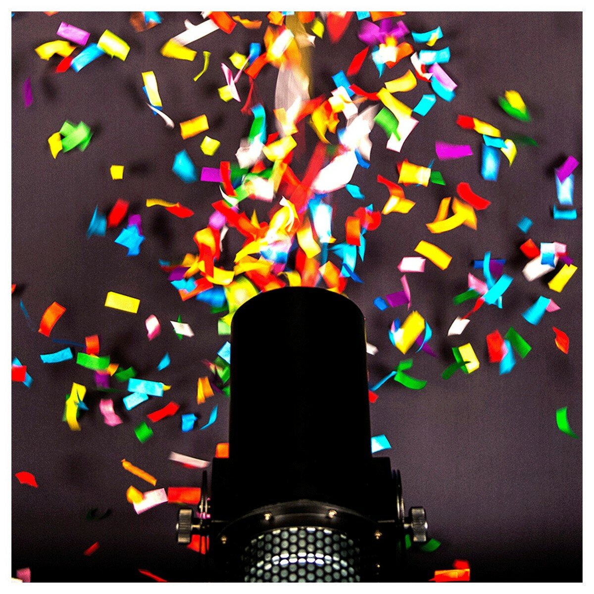 chauvet funfetti shot, конфетти пушка, хлопушка конфетти, пушка из конфетти, конфетти машина