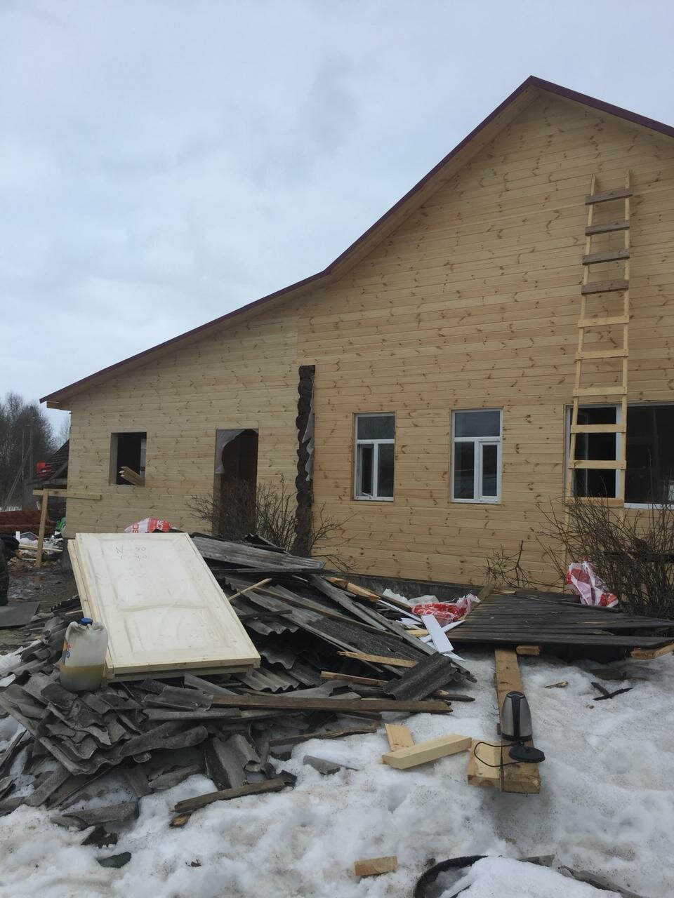 Строительство пристройки к дому