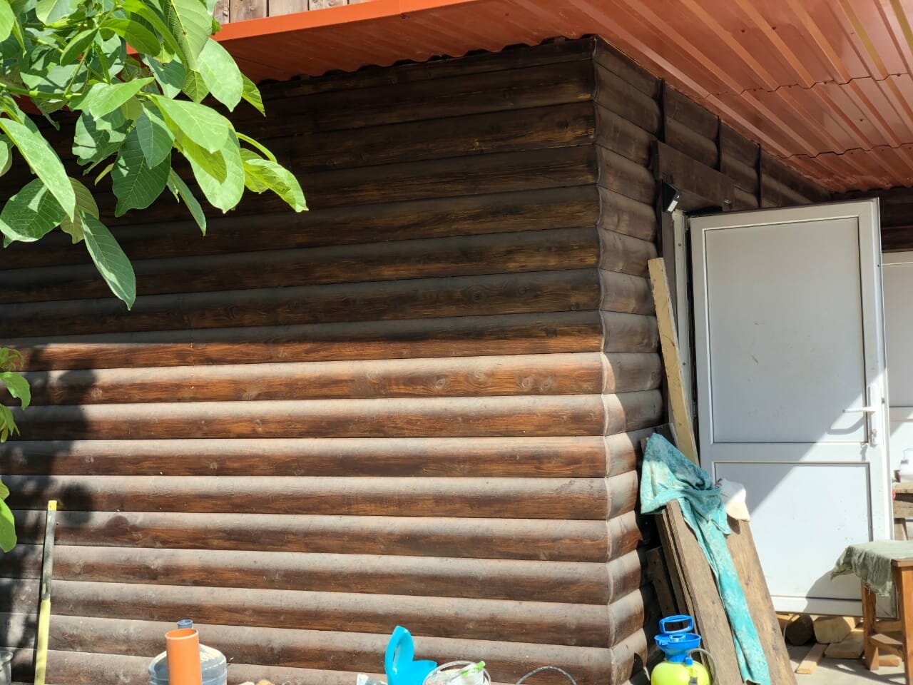 в деревне, деревянный дом, дача, дом, участок