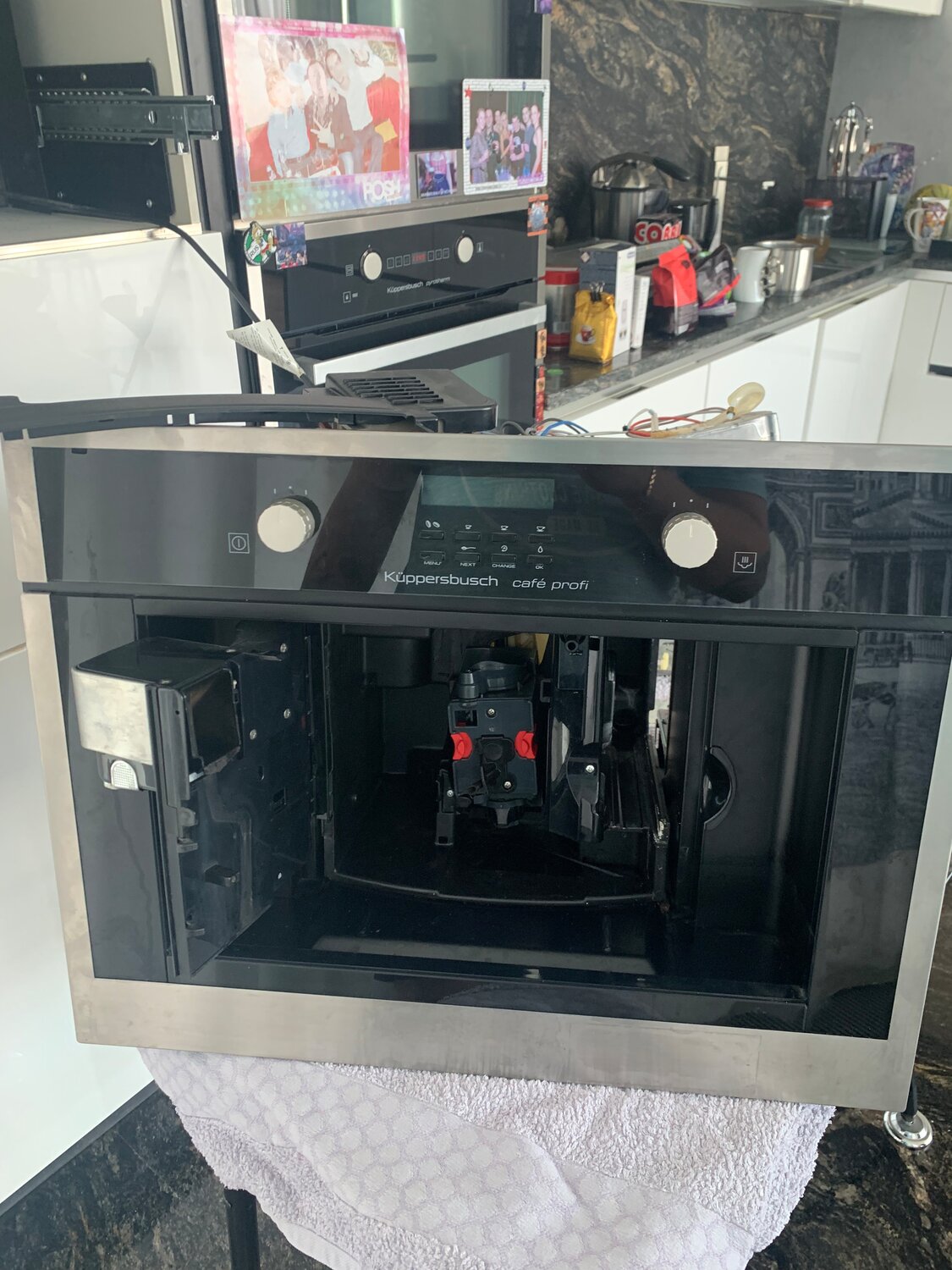 бытовая техника, кофемашина, техника, кофемашина miele cva 620, кофемашина kuppersbusch ekv 6200.0 e