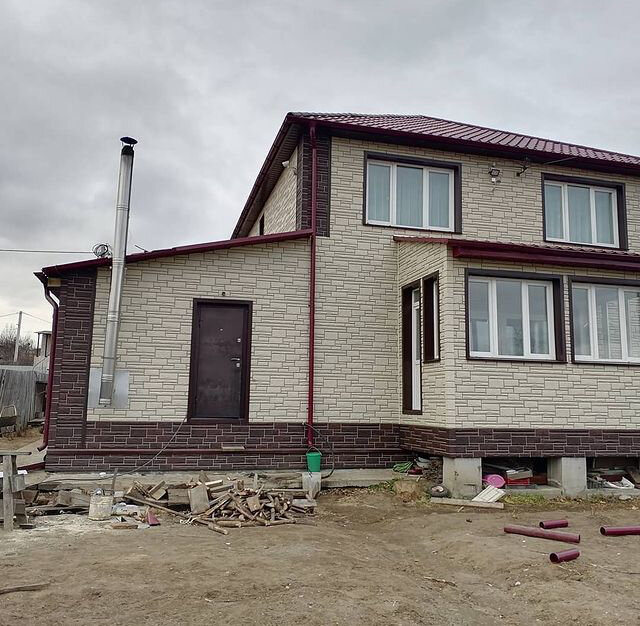 Монтаж фасада из фасадных панелей