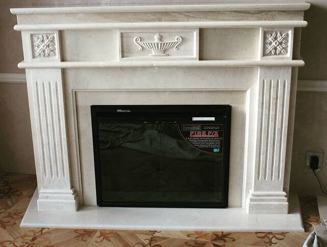 Облицовка камина