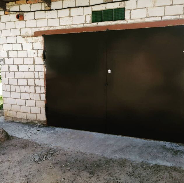 Сварка металлических ворот для гаража