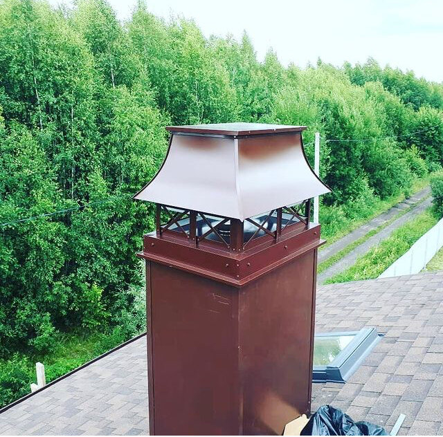 Монтаж дымников