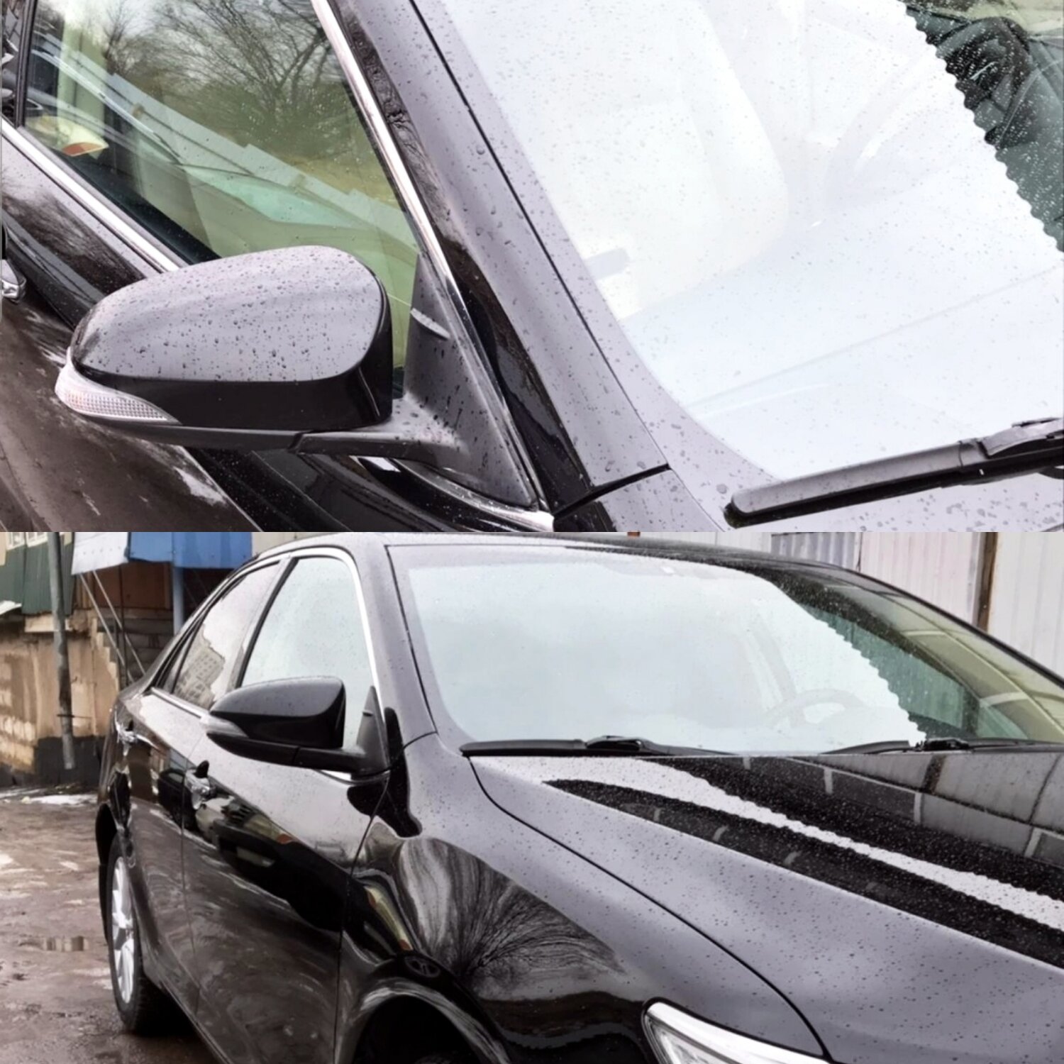 автомобиль, авто, машин, накладки зеркала тойота камри v70, авто покрашено в зеркало