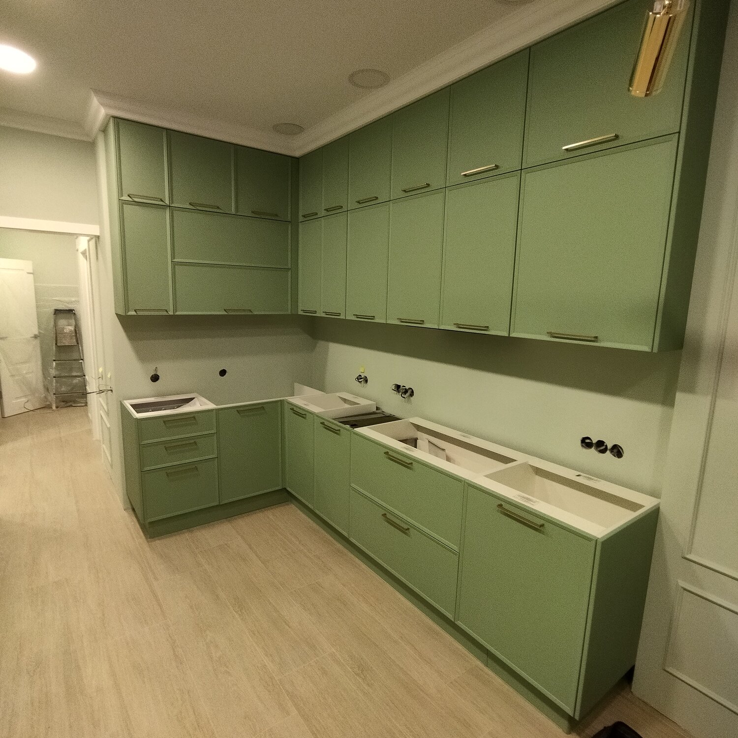 зеленая кухня, кухня, интерьер кухни, кухня дизайн интерьер, икеа кухня бодарп серо зеленая