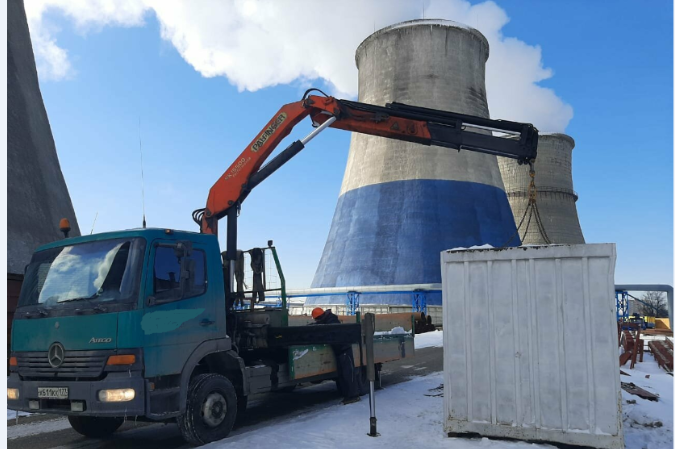 градирни казанский тэц 2, автокран spc400, автокран манипулятор, градирни грэсовский крым, тэц 3 иваново градирня