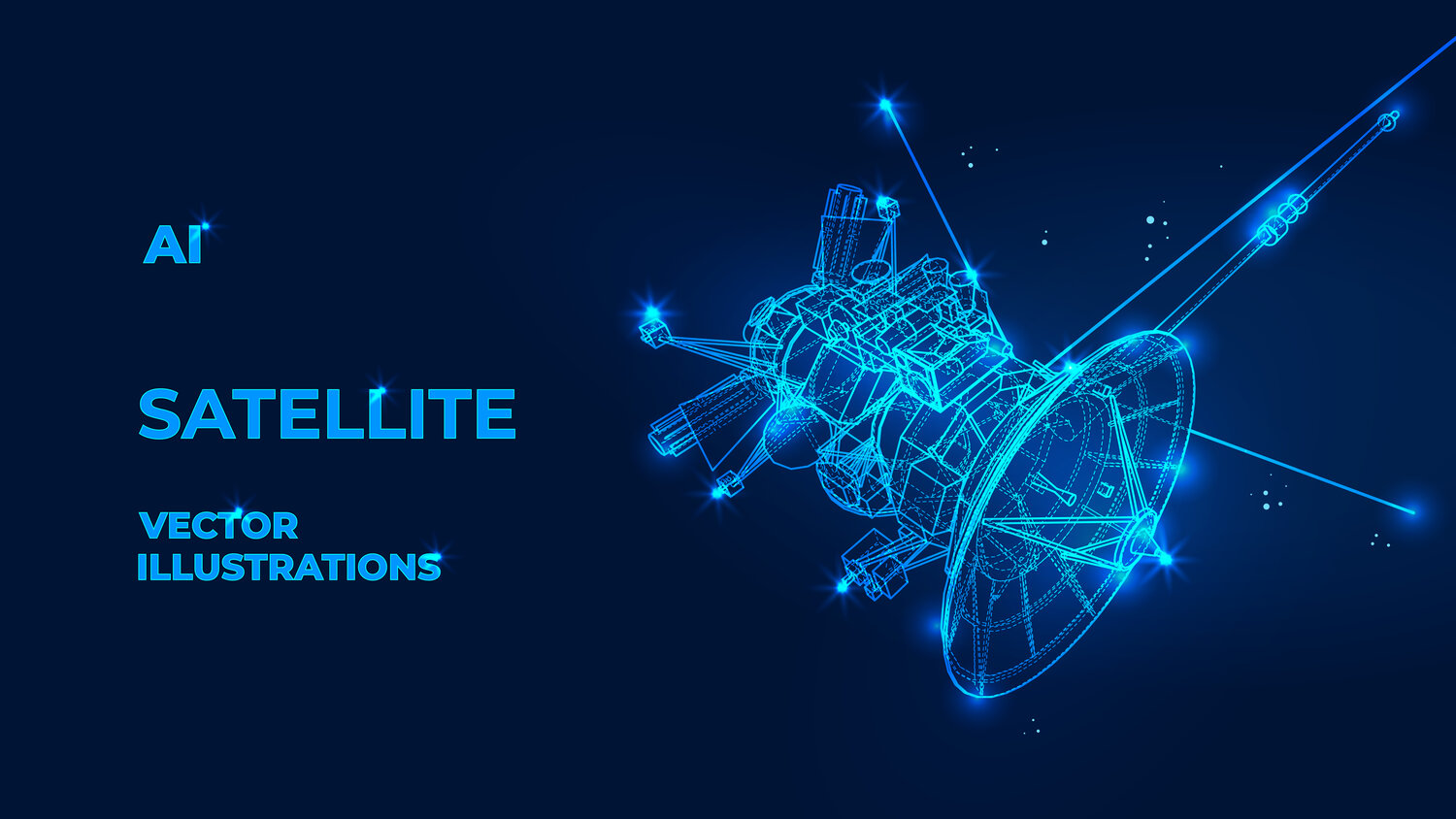 satellite, абстрактный фон, фон горизонт, векторный фон, техника