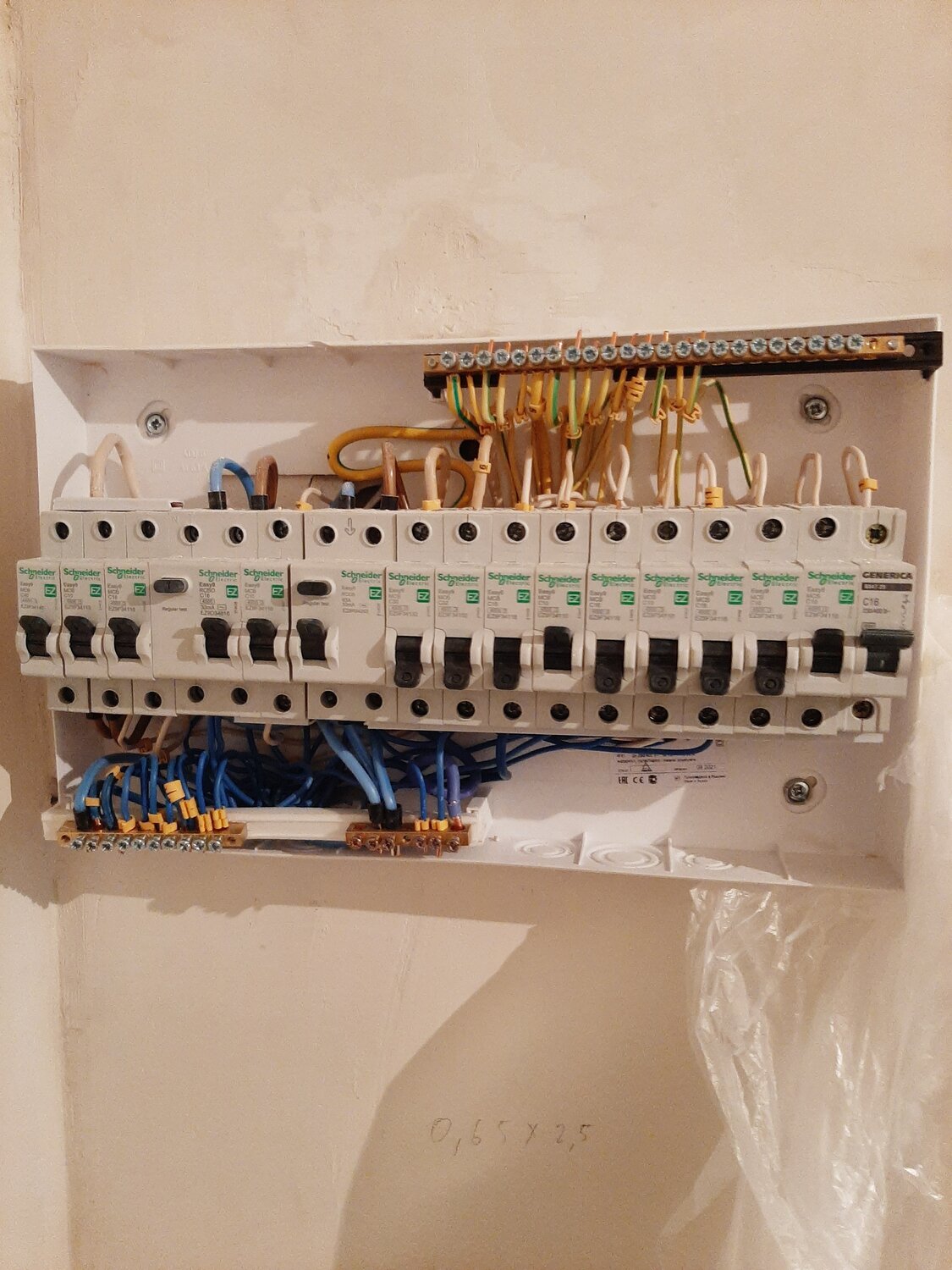 сборка электрощита, сборка электрощита для частного дома, электрощит для частного дома, распределительный щит, электрический щит для частного дома