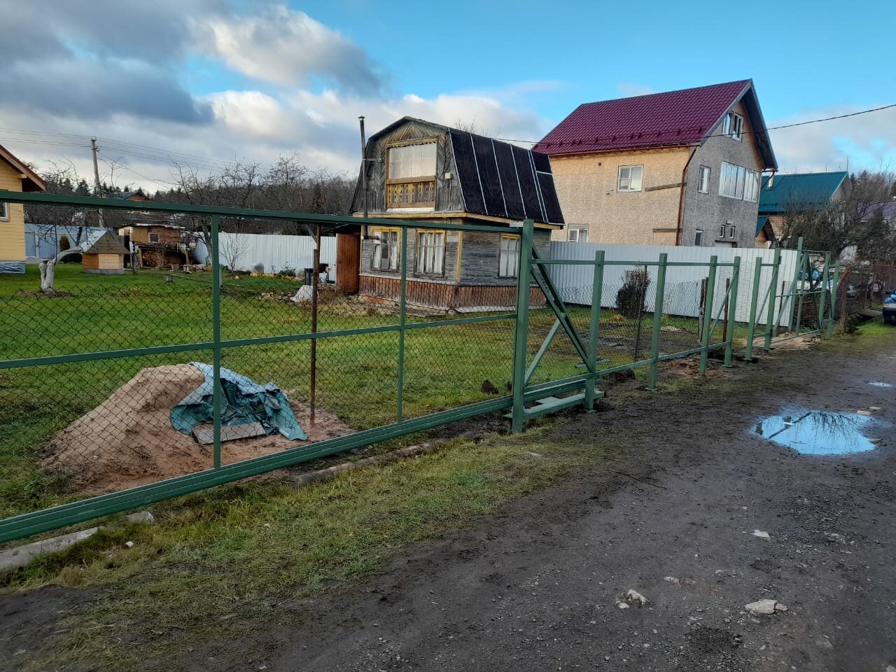 участок, дачный поселок, дача в деревне, садовое товарищество, дача