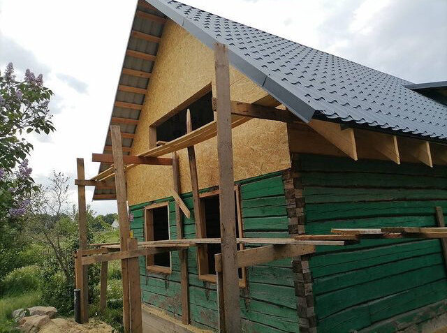 Сделать крышу