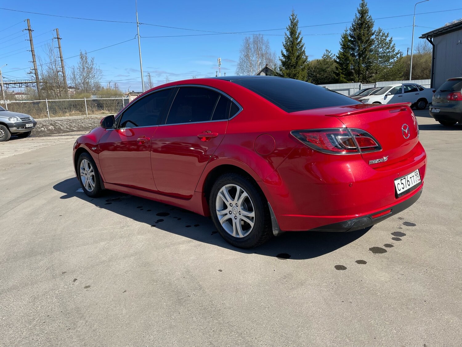 mazda6, mazda, mazda 6 gh, красная мазда 6, Mazda 6 II (GH) Рестайлинг