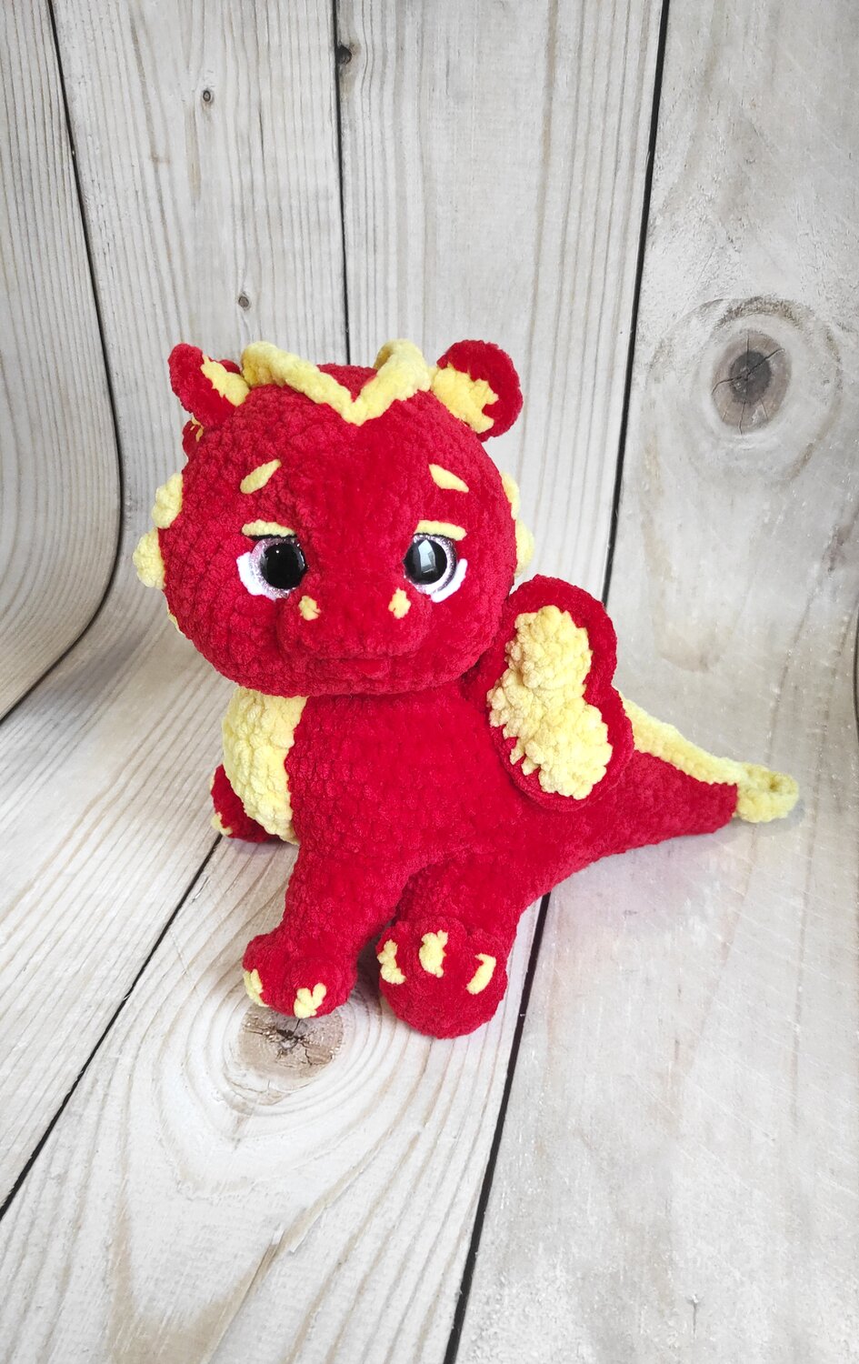 вязаная игрушка дракон, мягкая игрушка дракончик, игрушка дракончик, плюшевая игрушка дракон, дракон мягкая игрушка