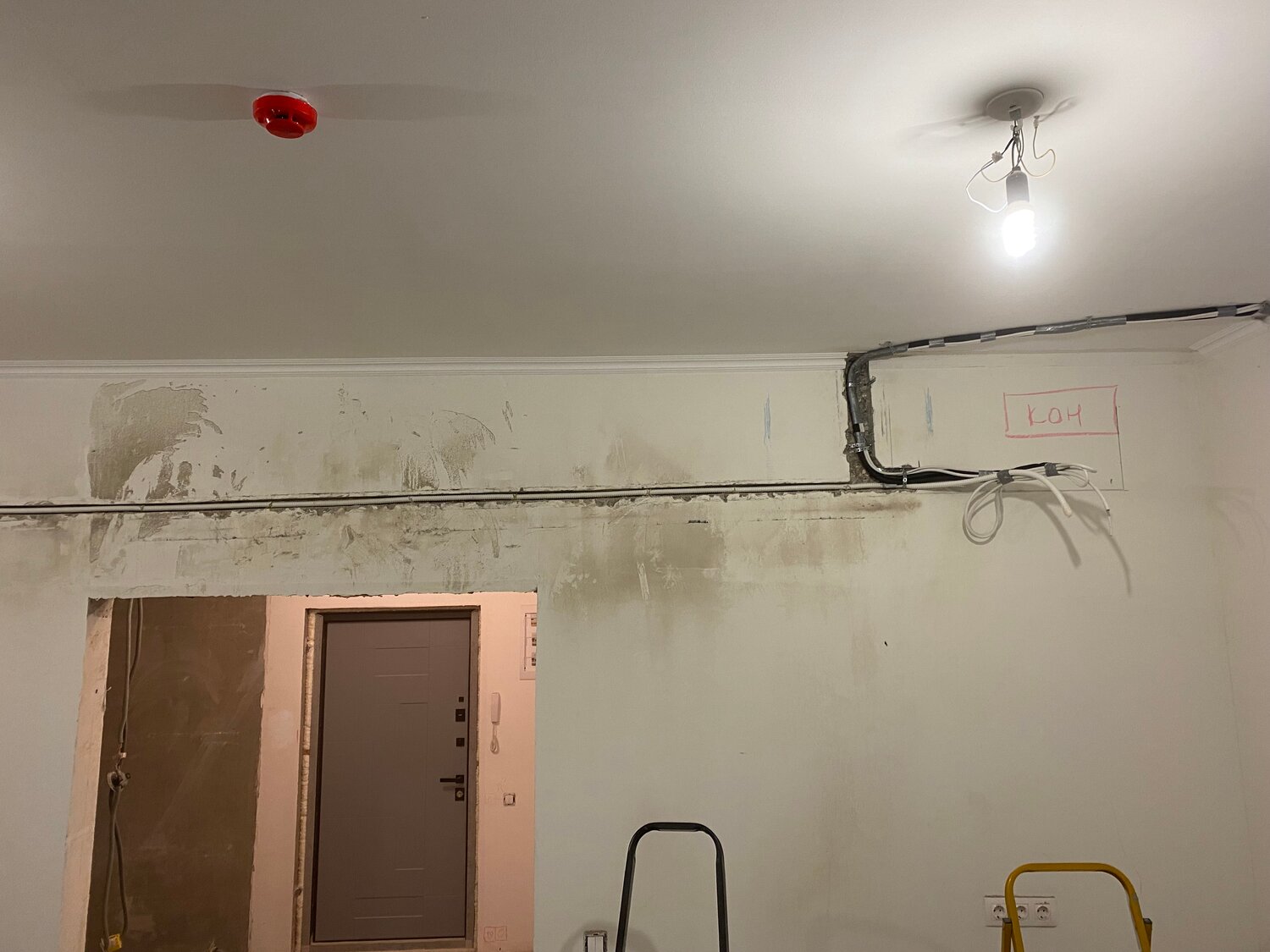 монтаж электропроводки в квартире, монтаж электропроводки, разводка электропроводки в квартире, проводка в панельном доме, электропроводка в квартире