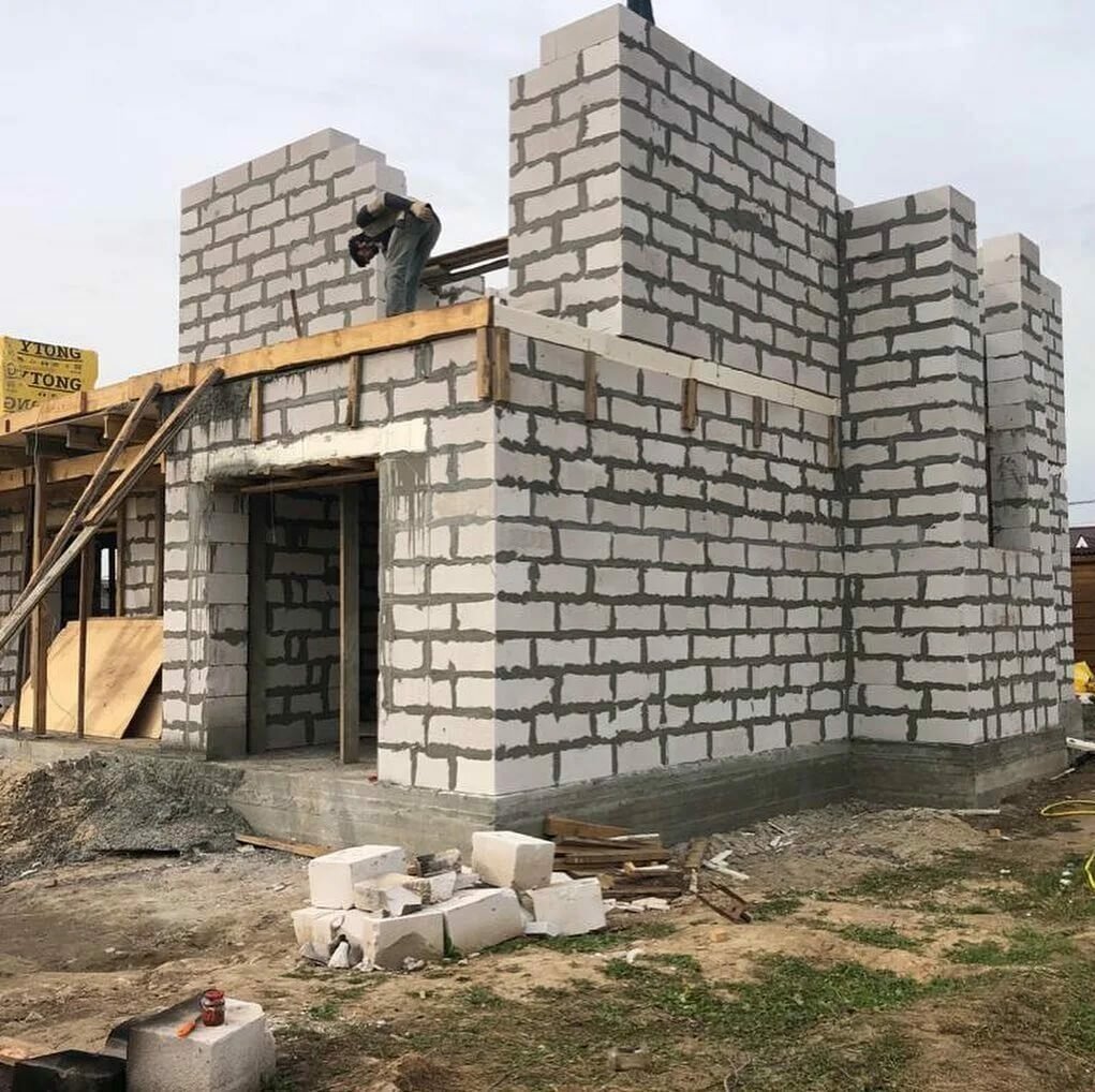 строительство домов из газобетона, дом из газоблоков, строительство дома из газобетона, дом из газоблока, дом из газосиликатных блоков