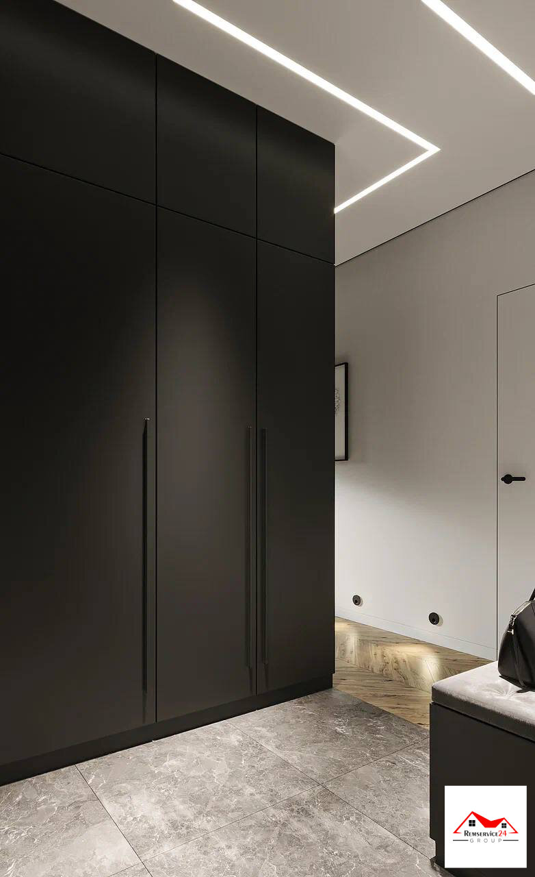 шкаф хай тек, шкаф в стиле минимализм, шкаф, шкаф купе в стиле минимализм, прихожая дизайн