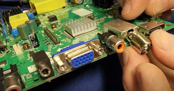 электроника, ремонт мониторов, gbs 8200, профессиональный модуль, оптическая