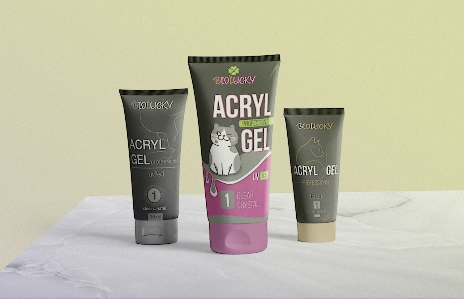 lusso acryl gel clear 30 мл, полигель клиар, акригель, полигель, полигель акригель акрил гель для наращивания