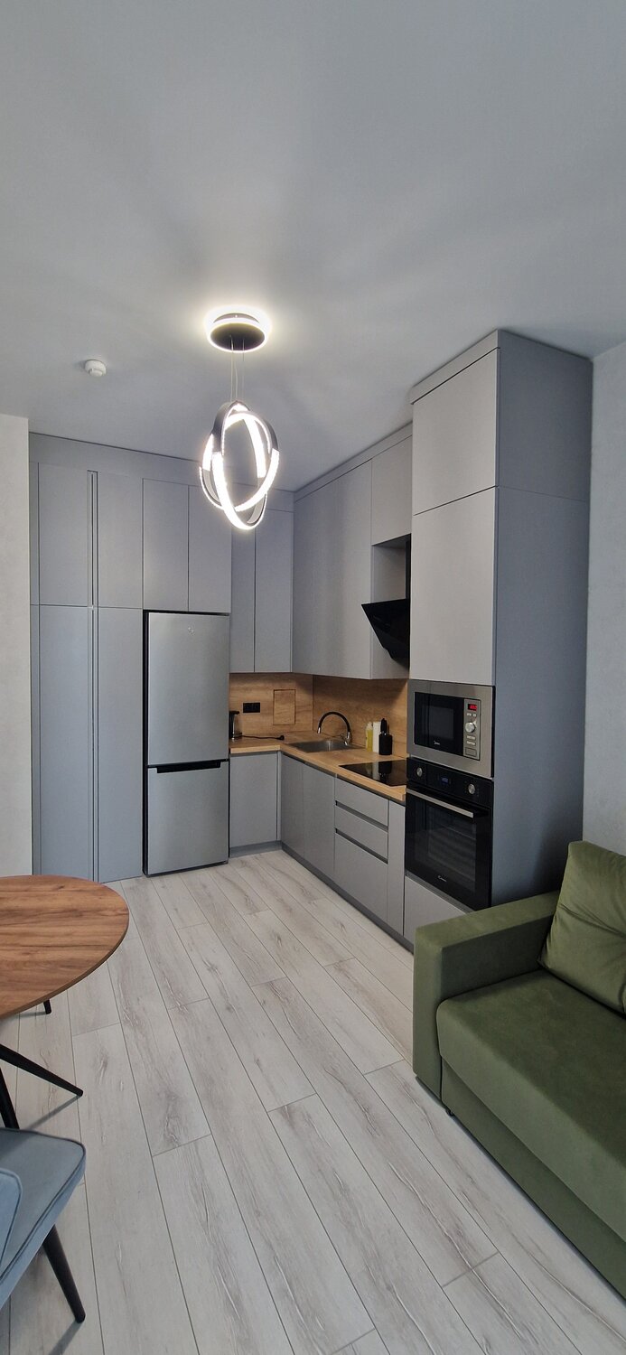 примеры кухонь в студии, кухни студии, кухни в современном стиле, дизайн кухни в современном стиле, дизайн интерьера кухни