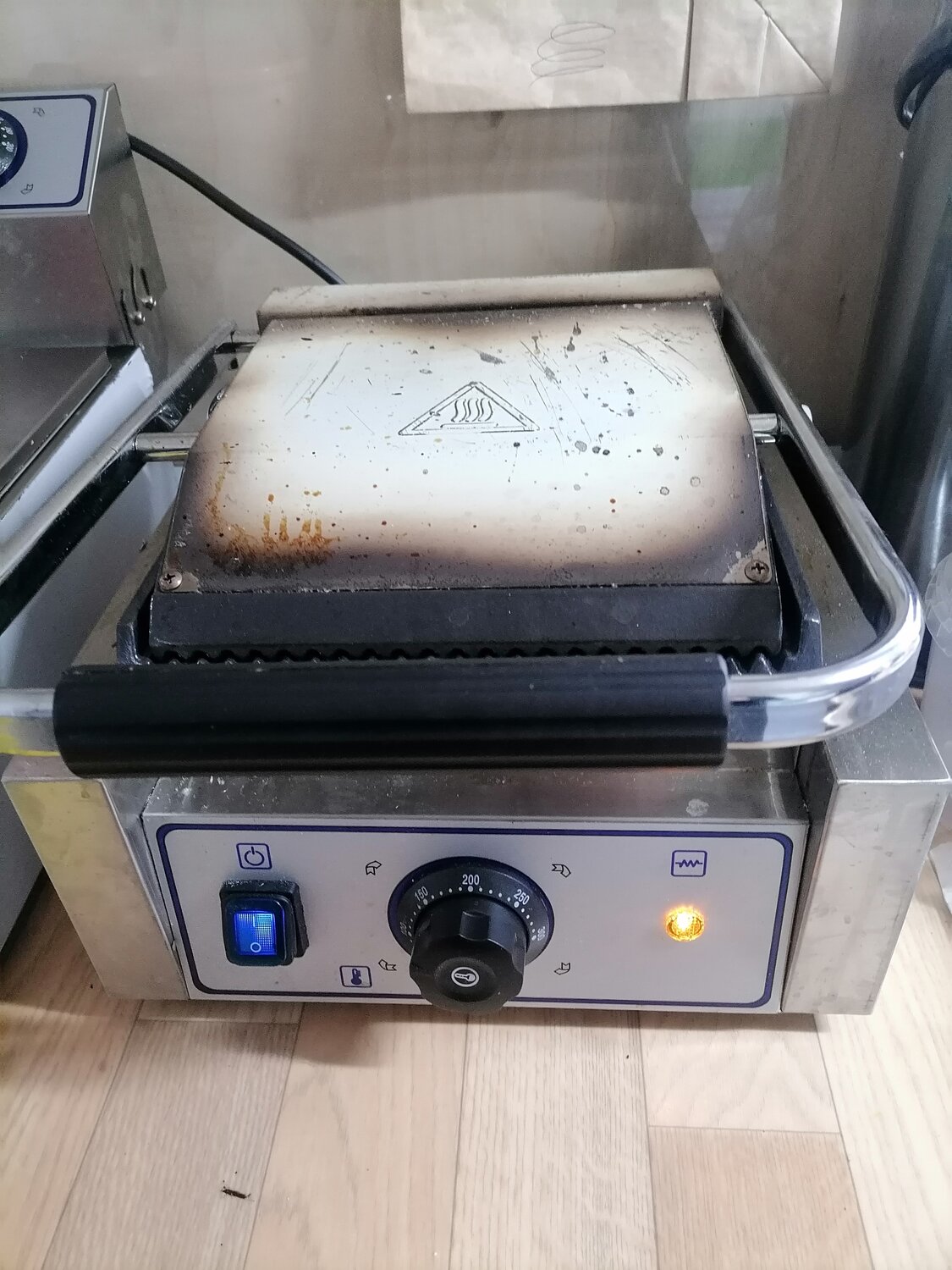 гриль контактный, гриль контактный hurakan hkn-pe22l, гриль прижимной, гриль электрическая, пресс гриль