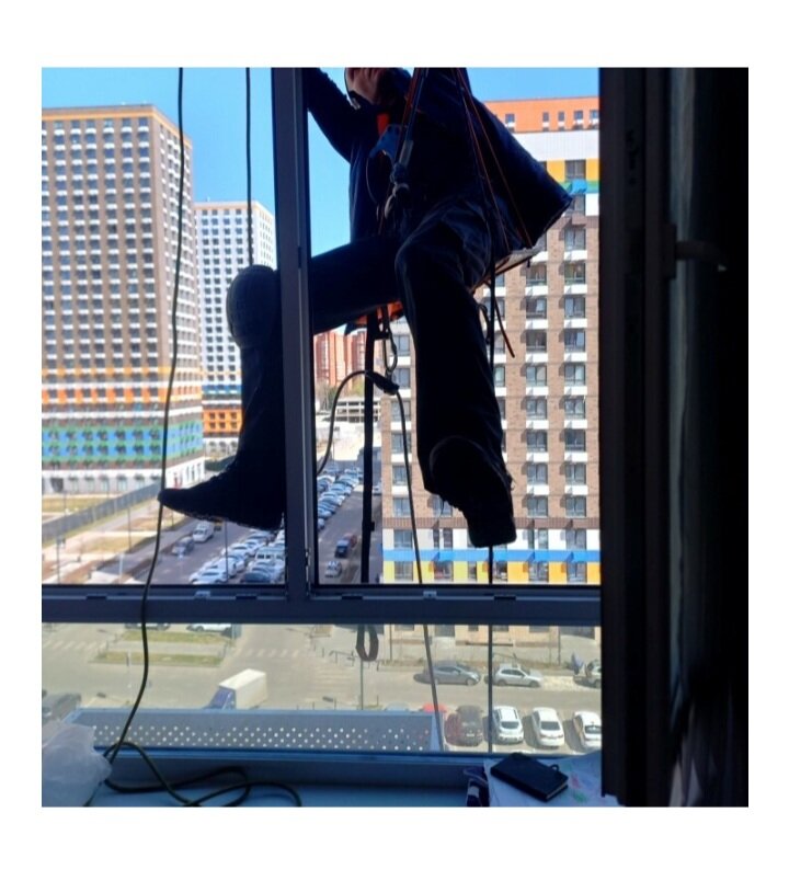 промышленный альпинизм, промышленные альпинисты, высотные работы, промальп, высотники мойщики окон