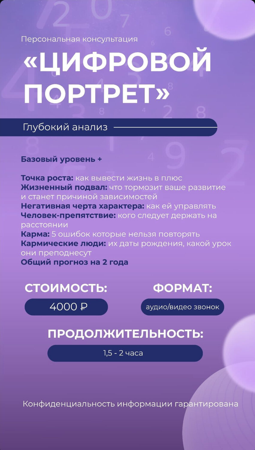 цифровой профиль