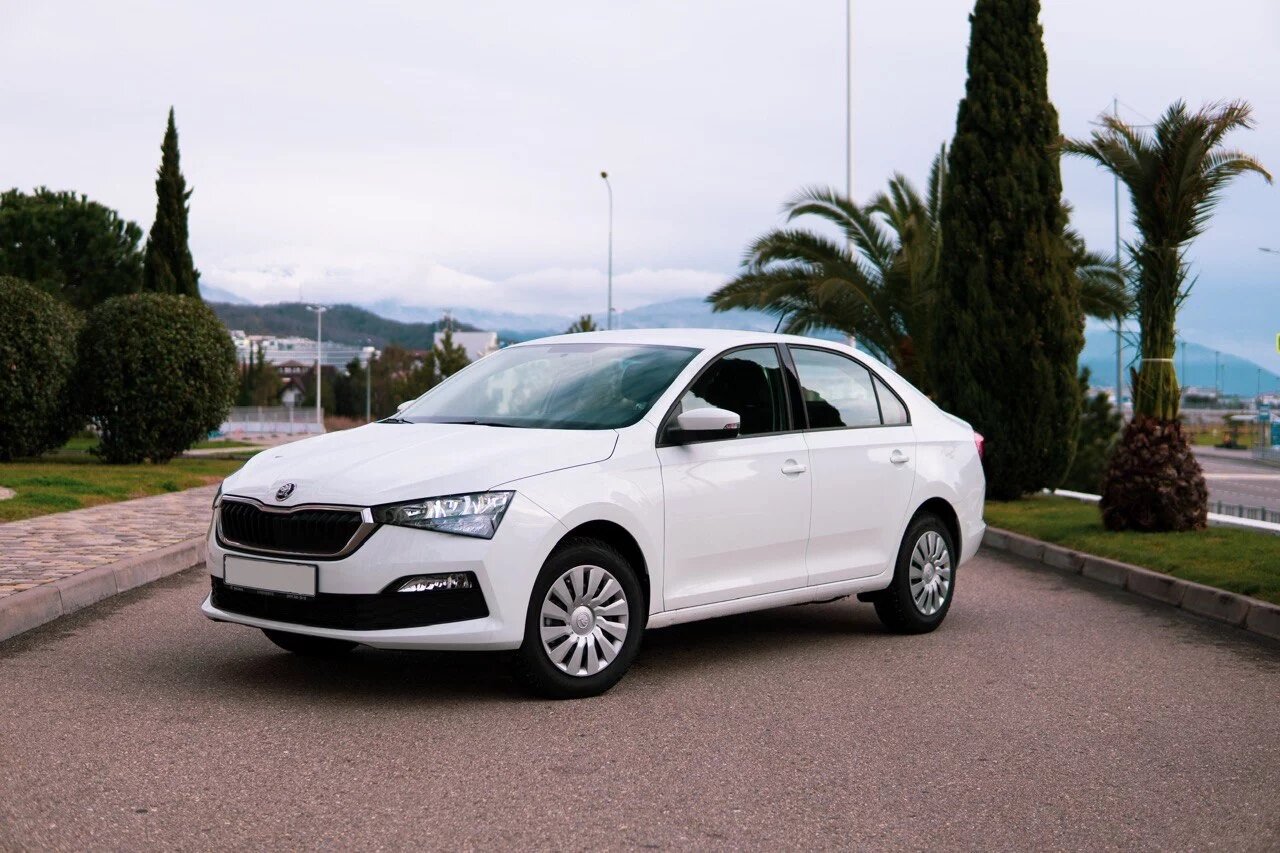 шкода рапид 2021, skoda rapid ii, шкода рапид 2020 белая, шкода рапид, Audi A3 III (8V)