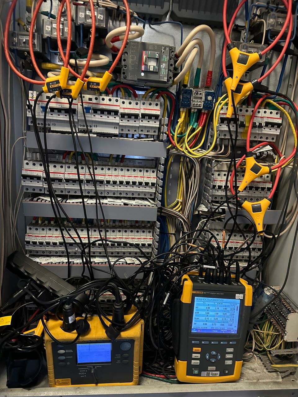 fluke-345 - клещи для измерения качества электроэнергии, анализатор качества электроэнергии fluke 434, замеры сопротивления изоляции электропроводки, измеритель сопротивления изоляции 1507, электрический контроль