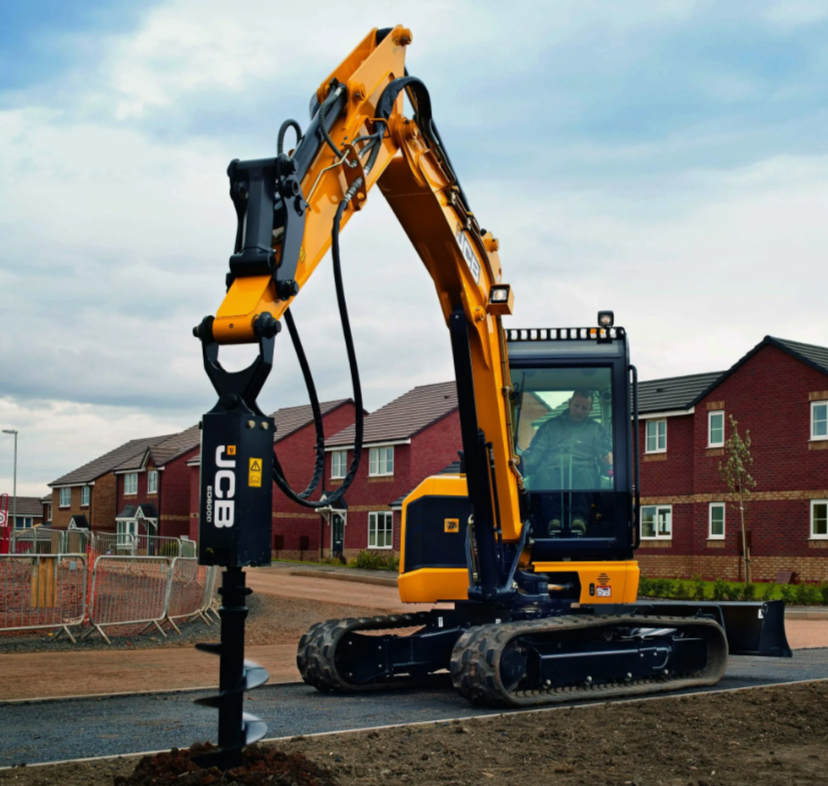 гидробур, мини экскаватор, мини-экскаватор jcb 85 z1, мини экскаватор jcb 8016, гидробур exten pd7