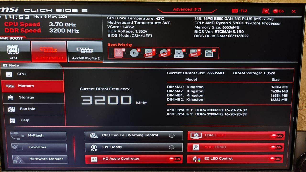 cpu core voltage, cpu speed, cpu gt cores, биос msi, xmp профиль оперативной памяти msi