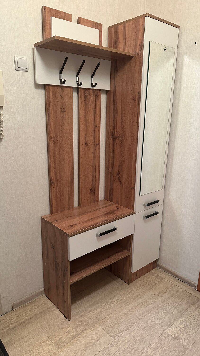 прихожая сканди sv мебель, прихожая, мебель прихожая, прихожая франк (бтс), прихожая сканди