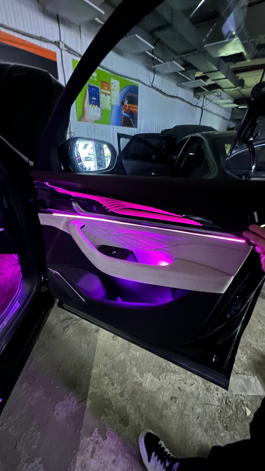 подсветка салона bmw f30, подсветка салона бмв, подсветка салона бмв ф10, подсветка для машины, подсветка салона авто