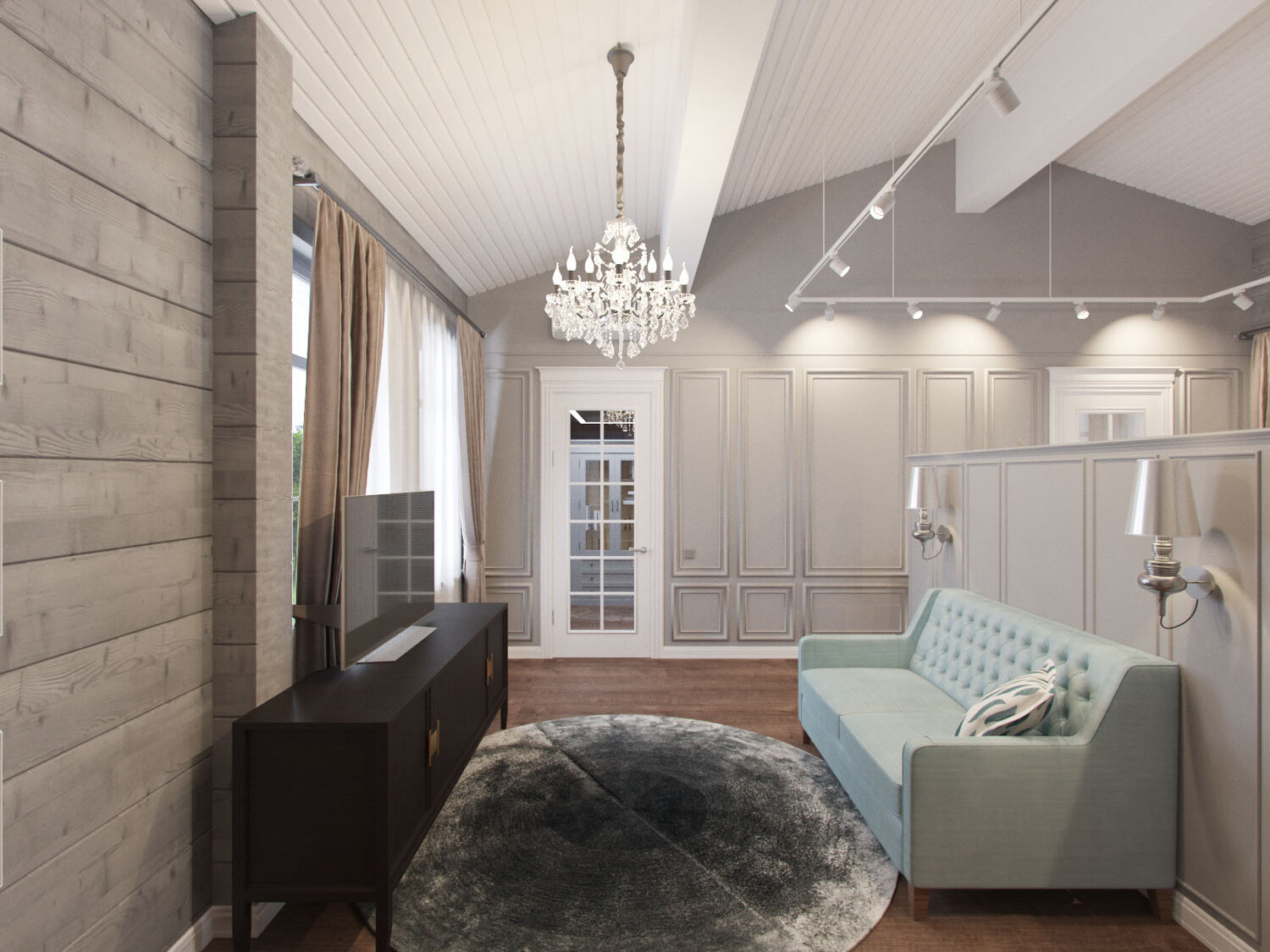 дизайн интерьера, интерьер, гостиная для молодых, комната, дизайн