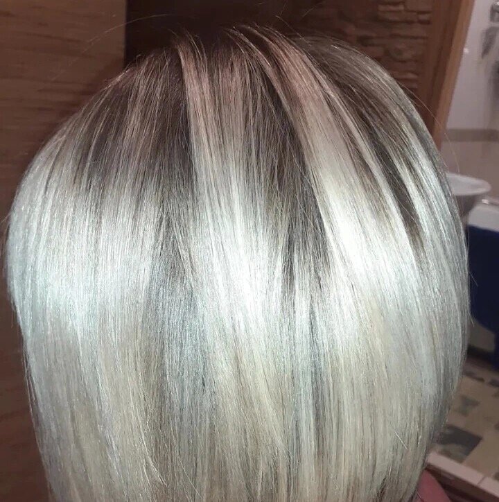 пепельное колорирование каре, пепельное мелирование на короткие волосы, пепельное мелирование на темные, мелирование окрашивание волос, тонирование волос после мелирования на короткие волосы