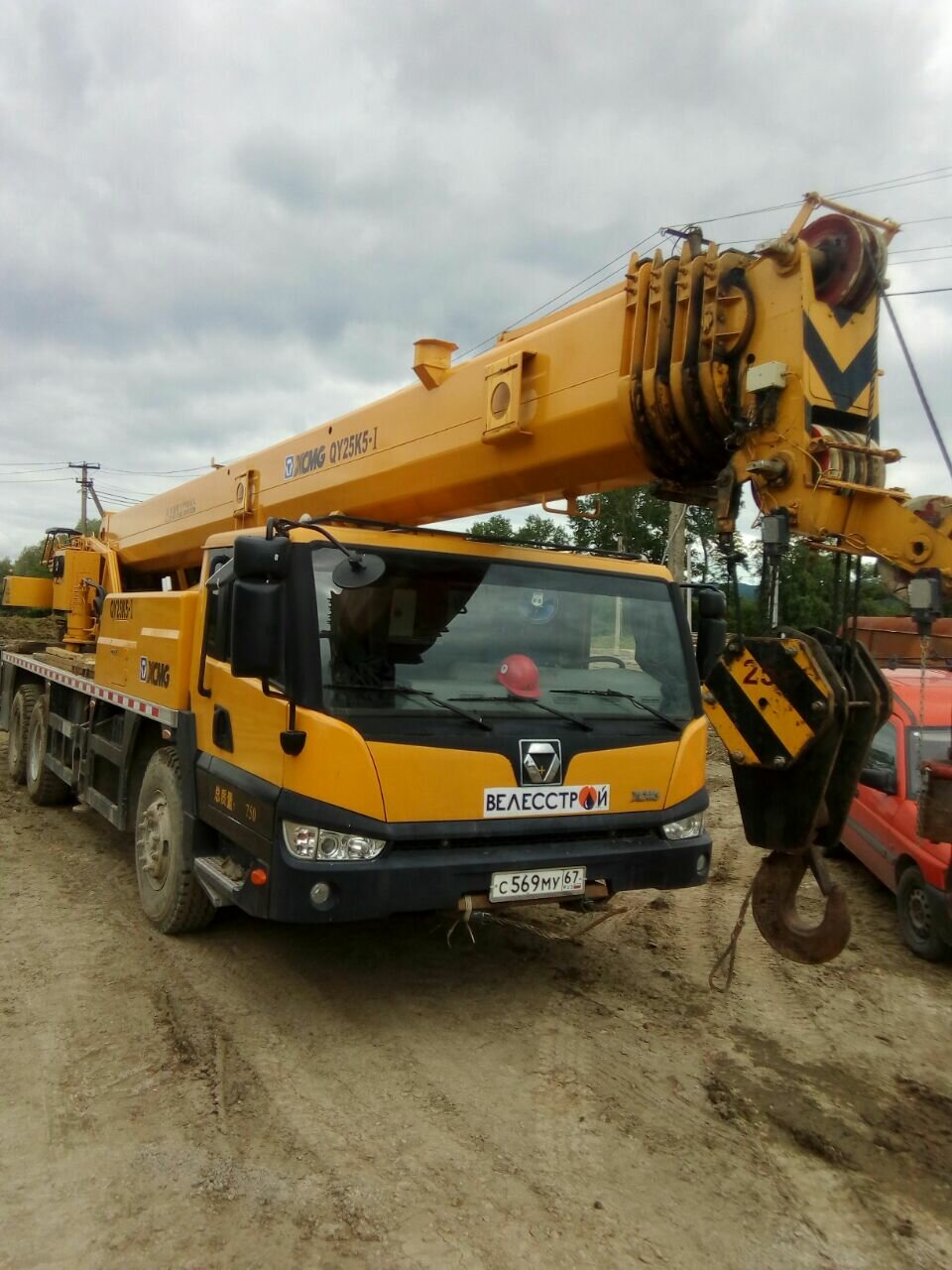 автокран xcmg, xcmg qy 25 k 5, кран xcmg, автокран 50 тонн, китайский автокран xcmg qy25k5